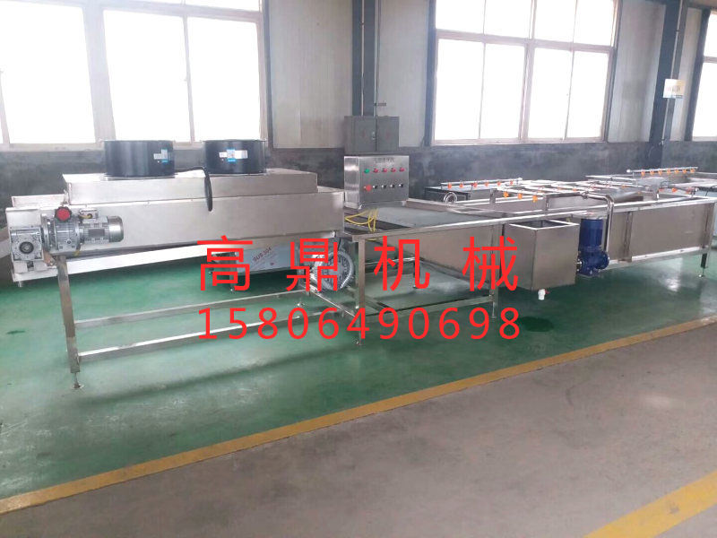 對蔬菜清洗機的清洗方法說明